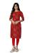 Picture of Good Looking Rayon Red Kurtis & Tunic