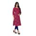 Picture of Well Formed Rayon Oyster Pink Kurtis & Tunic