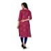 Picture of Well Formed Rayon Oyster Pink Kurtis & Tunic