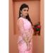 Picture of Lovely Net & Silk Pink Saree