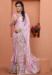 Picture of Charming Net & Silk Lilac Saree