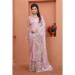 Picture of Charming Net & Silk Lilac Saree