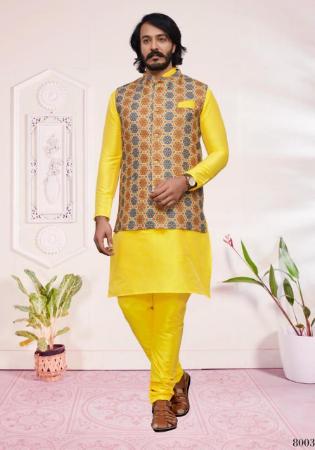 Picture of Good Looking Yellow Kurtas