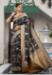 Picture of Shapely Black Casual Sarees