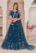 Picture of Ravishing Denim Blue Lehenga Choli