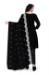 Picture of Grand Black Straight Cut Salwar Kameez