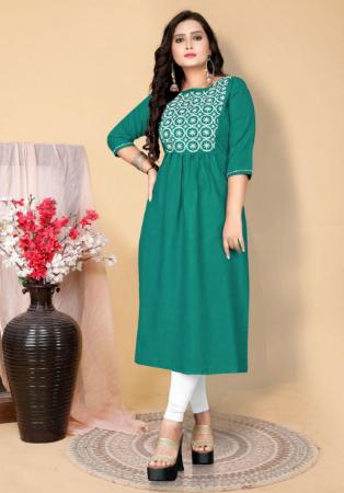 Picture of Taking Teal Kurtis & Tunic