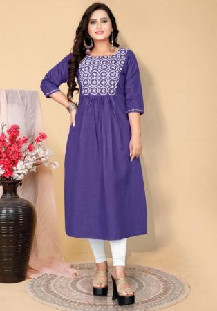 Picture of Grand Deep Purple Kurtis & Tunic