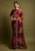 Picture of Comely Georgette Tobacco Saree