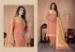 Picture of Shapely Silk Nectarine Straight Cut Salwar Kameez