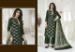 Picture of Statuesque Silk Bottle Green Straight Cut Salwar Kameez