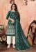 Picture of Resplendent Cotton Sea Green Straight Cut Salwar Kameez