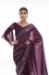 Picture of Pretty Georgette Egg Plant Saree