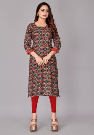 Picture of Superb Rayon Grey Kurtis & Tunic