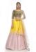 Picture of Pretty Georgette Yellow Lehenga Choli