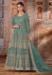 Picture of Shapely Net Sage Green Anarkali Salwar Kameez