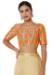 Picture of Marvelous Silk Yellow Designer Blouse