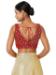 Picture of Enticing Silk Red Designer Blouse