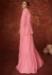 Picture of Splendid Georgette Pink Straight Cut Salwar Kameez