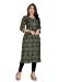 Picture of Nice Rayon Bottle Green Kurtis & Tunic