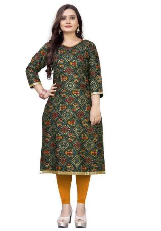 Picture of Fascinating Rayon Grasshopper Kurtis & Tunic