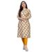 Picture of Amazing Rayon White Kurtis & Tunic