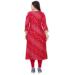 Picture of Statuesque Rayon Red Kurtis & Tunic