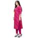 Picture of Enticing Rayon Hot Pink Kurtis & Tunic