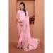 Picture of Lovely Net & Silk Pink Saree