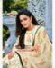 Picture of Excellent Cotton Cream Straight Cut Salwar Kameez