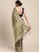 Picture of Fine Organza Dim Gray Saree