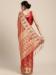 Picture of Marvelous Organza Dark Salmon Saree