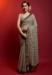 Picture of Amazing Georgette Dim Gray Saree