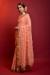 Picture of Fascinating Georgette Dark Salmon Saree