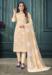 Picture of Beauteous Silk Tan Straight Cut Salwar Kameez