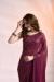 Picture of Excellent Georgette Fire Brick Saree