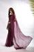 Picture of Excellent Georgette Fire Brick Saree