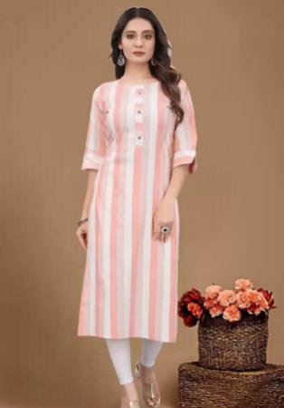 Picture of Shapely Cotton Linen Kurtis & Tunic