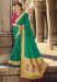 Picture of Superb Silk Teal Saree