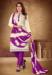 Picture of Ravishing Cotton Sea Shell Straight Cut Salwar Kameez