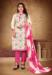 Picture of Magnificent Cotton Sea Shell Straight Cut Salwar Kameez