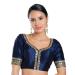 Picture of Ideal Silk Midnight Blue Designer Blouse