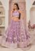 Picture of Grand Net Rosy Brown Lehenga Choli