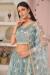 Picture of Radiant Net Light Slate Grey Lehenga Choli