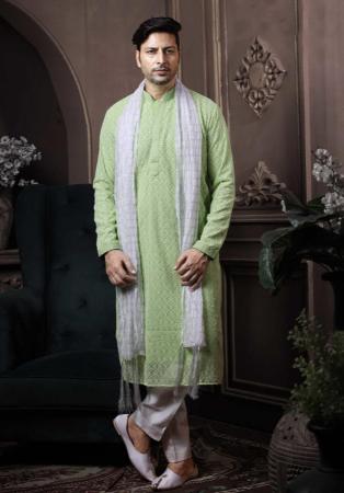 Picture of Grand Silk Dark Sea Green Kurtas