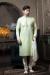 Picture of Taking Silk Beige Kurtas