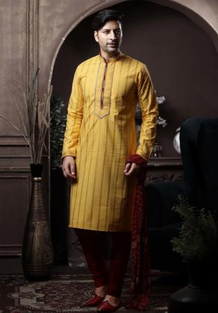 Picture of Beautiful Cotton Burly Wood Kurtas