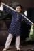 Picture of Classy Cotton Navy Blue Kids Kurta Pyjama