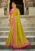 Picture of Stunning Silk Golden Rod Saree