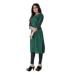 Picture of Pretty Cotton Dark Olive Green Kurtis & Tunic